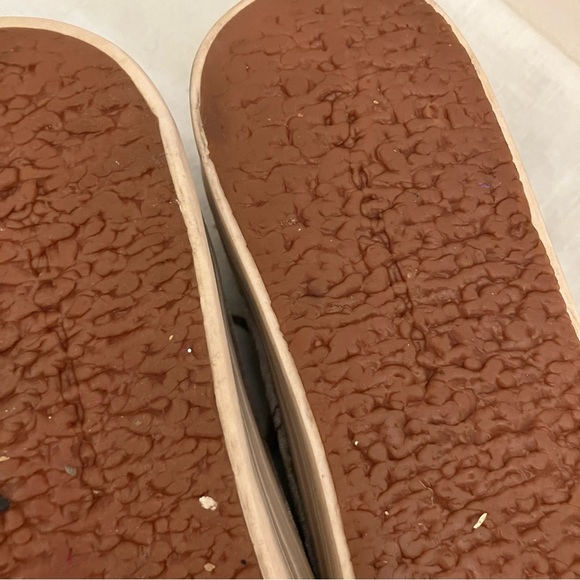 Superega silver velvet lace up platform sneaker size 6.5 - Picture 6 of 10